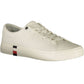 White Leather Men Sneaker - SEHABRANDS