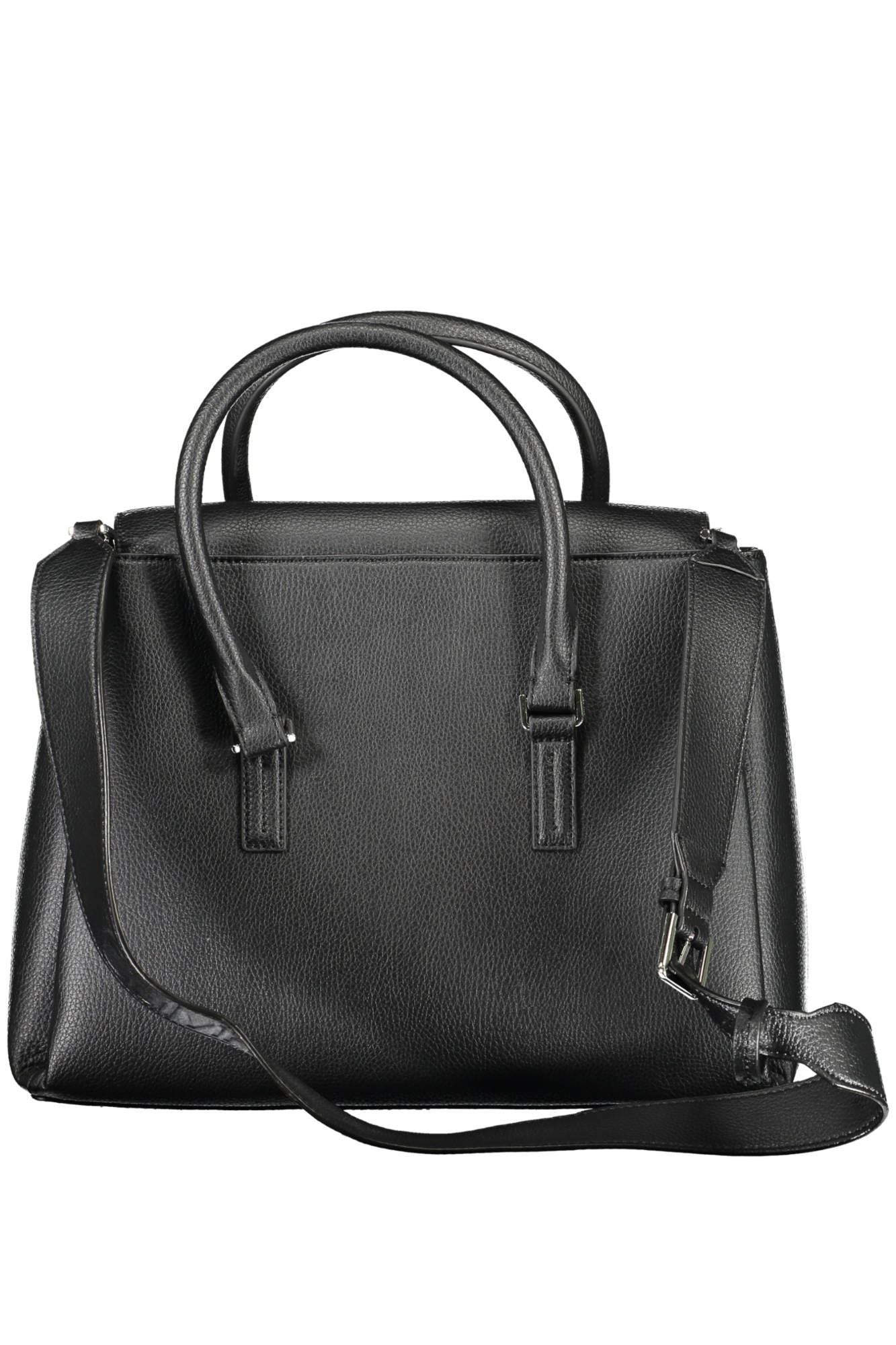 Black Polyester Women Handbag - SEHABRANDS