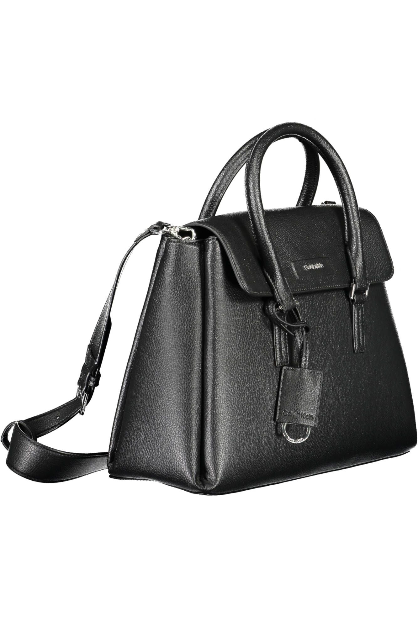 Black Polyester Women Handbag - SEHABRANDS