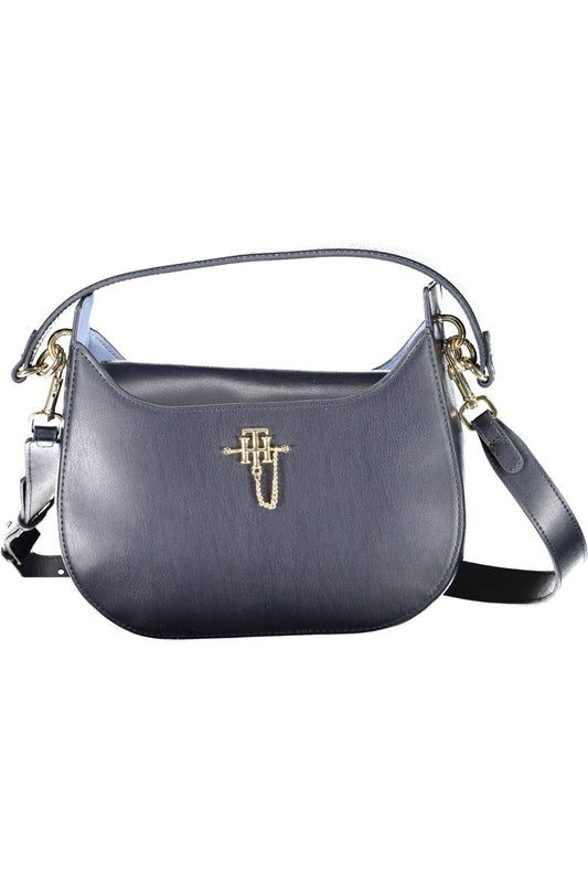 Blue Polyethylene Women Handbag - SEHABRANDS