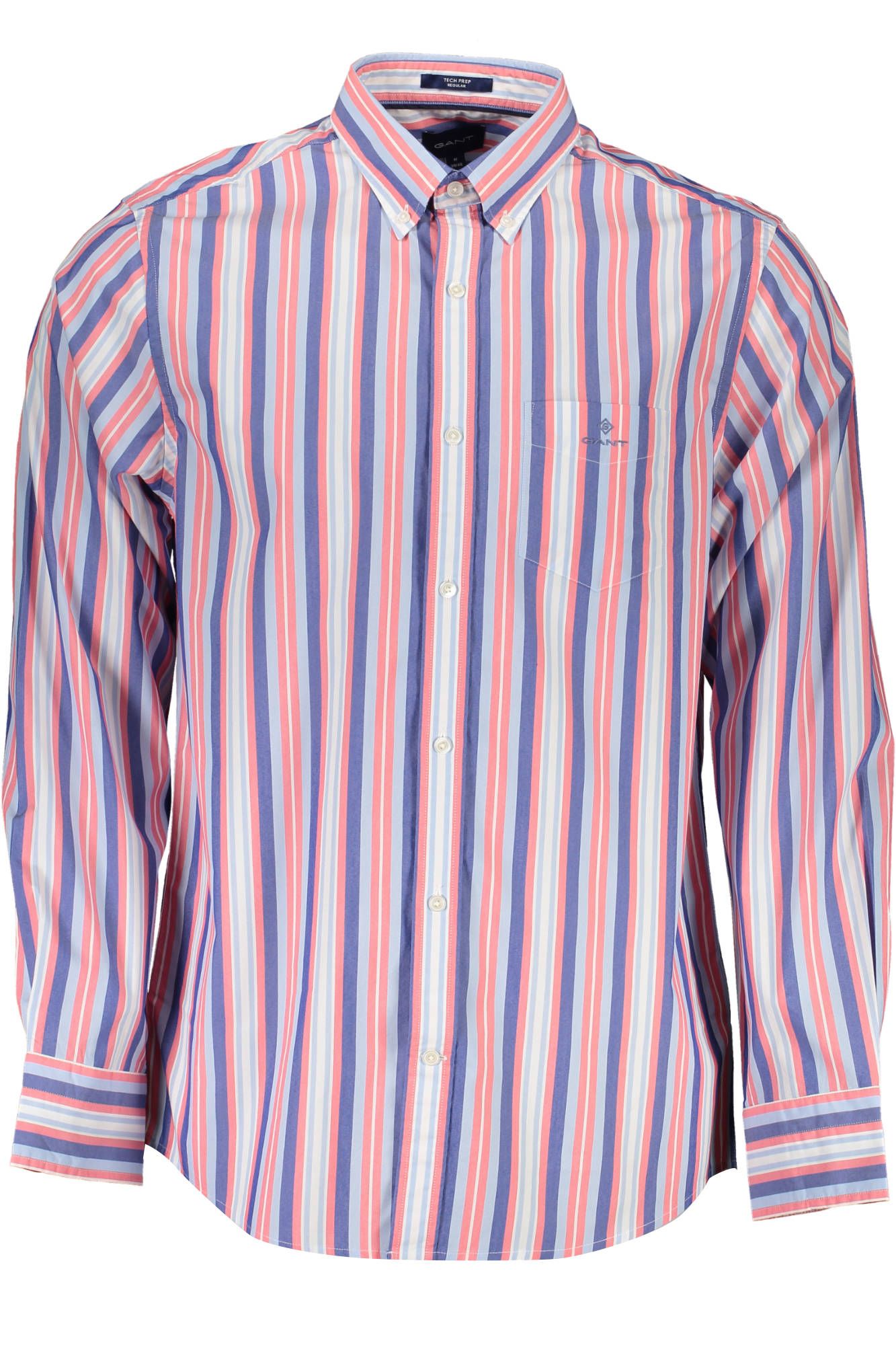 Pink Cotton Men Shirt - SEHABRANDS