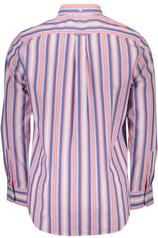 Pink Cotton Men Shirt - SEHABRANDS