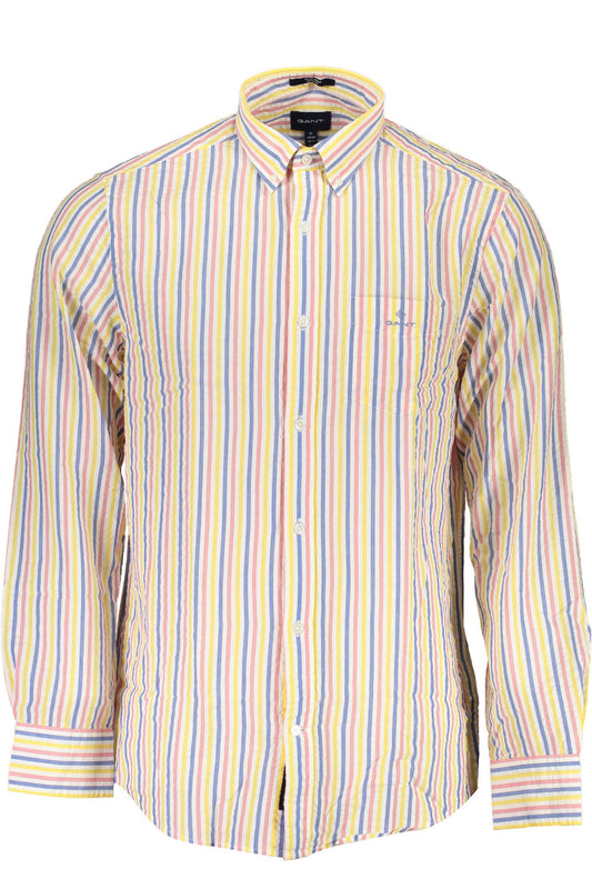 White Cotton Men Shirt - SEHABRANDS