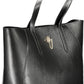 Black Polyethylene Women Handbag - SEHABRANDS