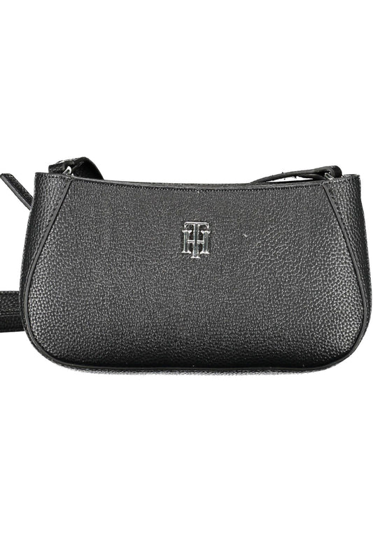 Black Polyethylene Women Handbag - SEHABRANDS