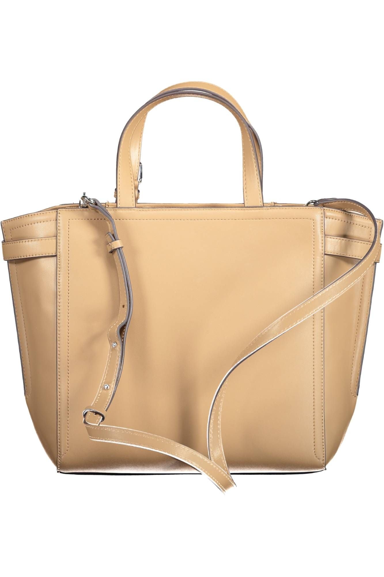 Brown Polyester Women Handbag - SEHABRANDS