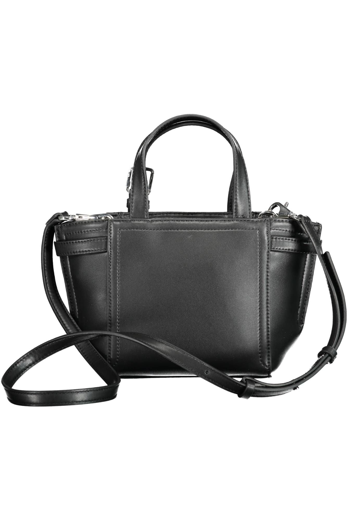 Black Polyester Women Handbag - SEHABRANDS