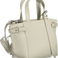 White Polyester Women Handbag - SEHABRANDS