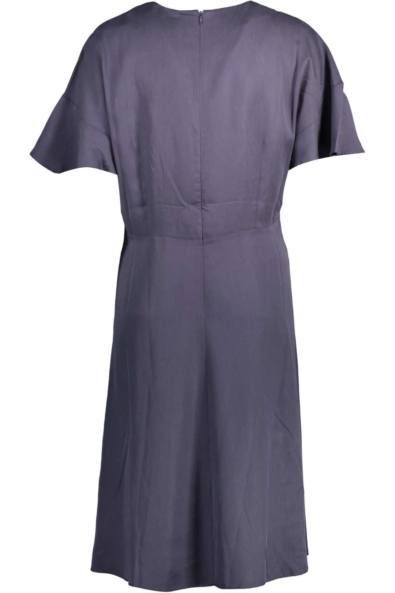 Blue Lyocell Women Dress - SEHABRANDS