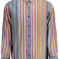 Light Blue Cotton Men Shirt - SEHABRANDS