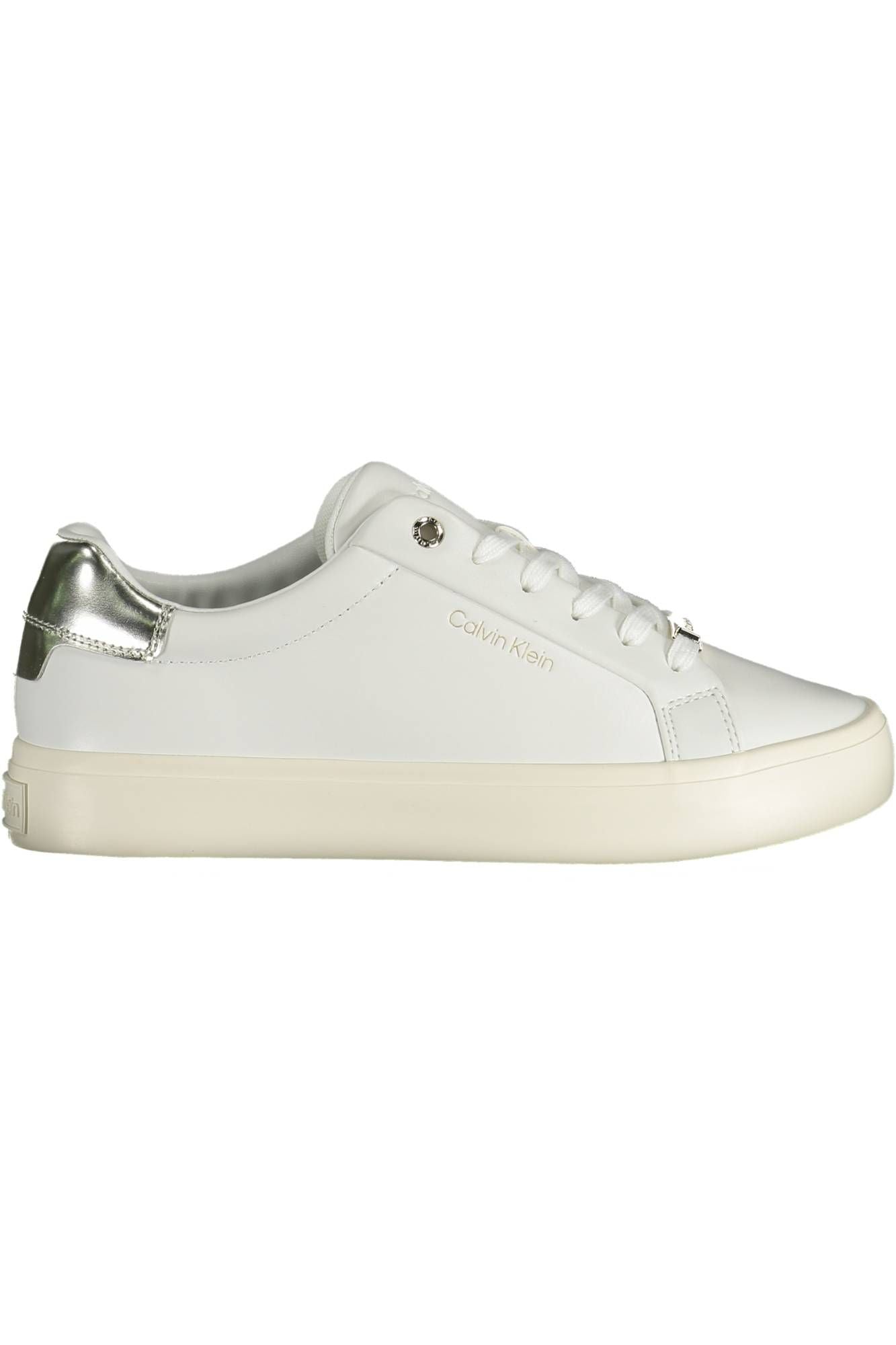 White Leather Women Sneaker - SEHABRANDS