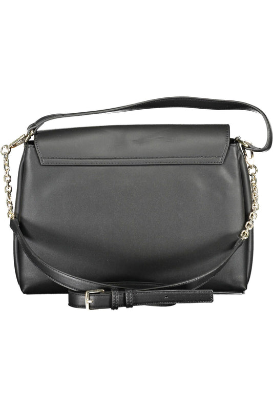 Black Polyester Women Handbag - SEHABRANDS