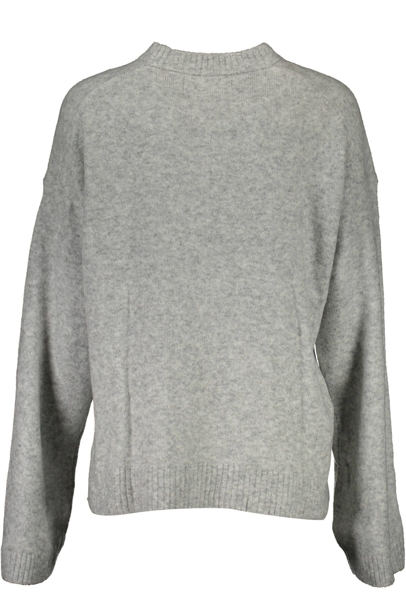 Gray Wool Women Sweater - SEHABRANDS