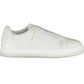 White Leather Women Sneaker - SEHABRANDS