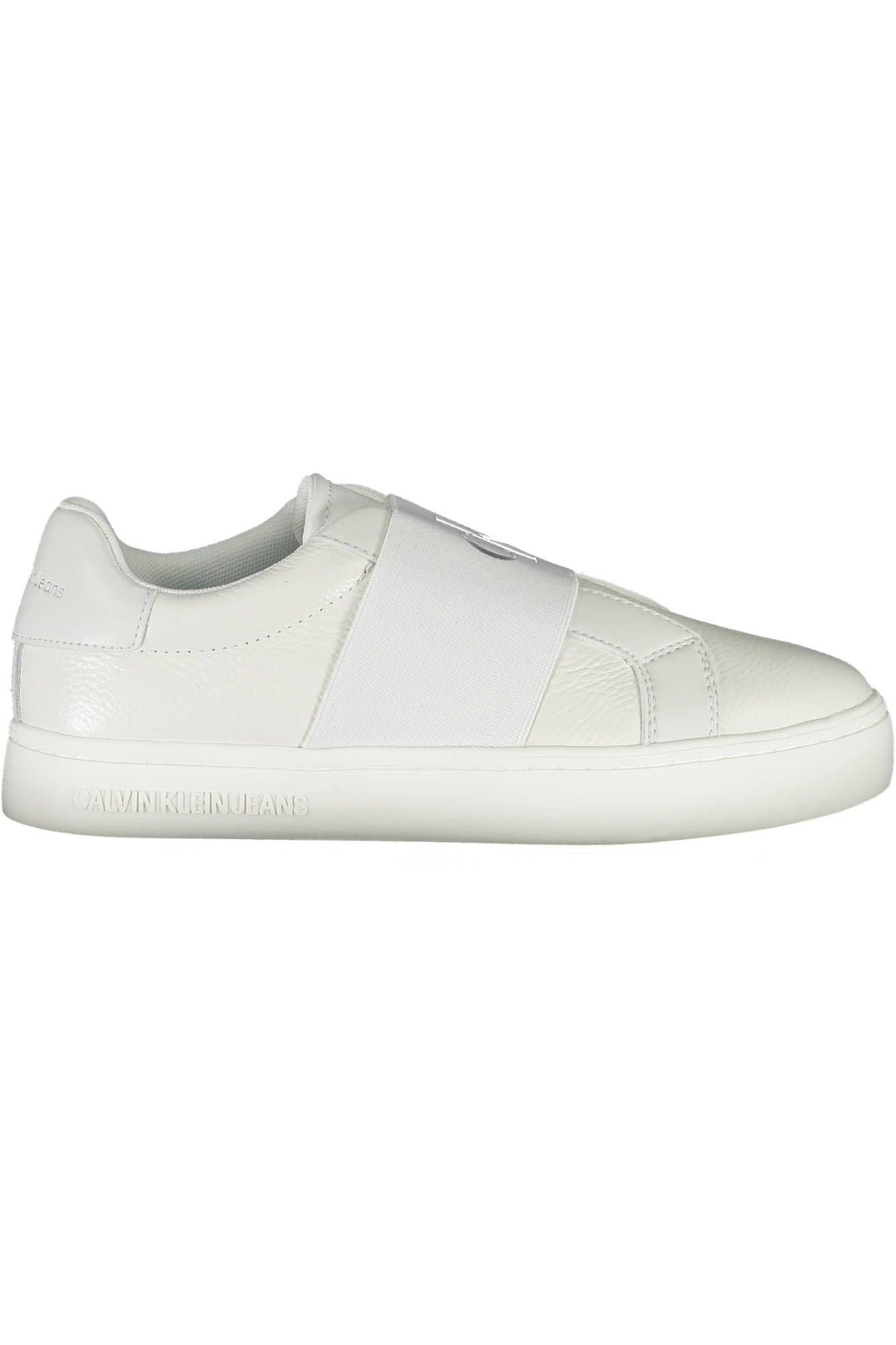 White Leather Women Sneaker - SEHABRANDS