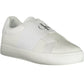 White Leather Women Sneaker - SEHABRANDS