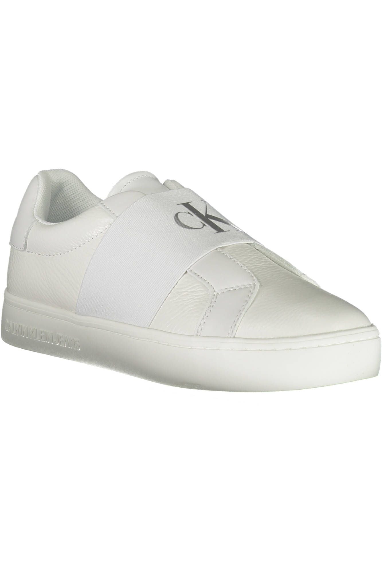 White Leather Women Sneaker - SEHABRANDS