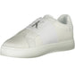 White Leather Women Sneaker - SEHABRANDS