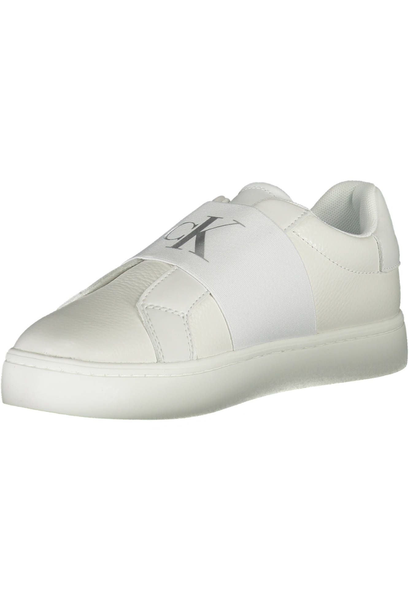 White Leather Women Sneaker - SEHABRANDS