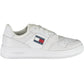 White Polyester Women Sneaker - SEHABRANDS