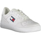 White Polyester Women Sneaker - SEHABRANDS