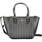 Black Polyethylene Women Handbag - SEHABRANDS