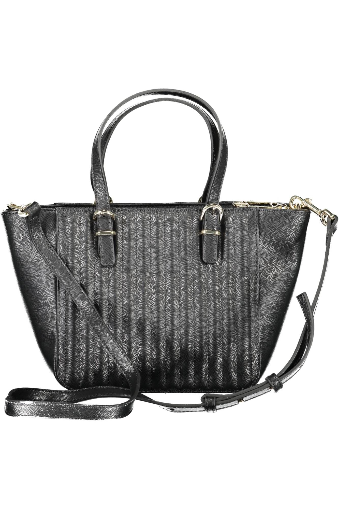 Black Polyethylene Women Handbag - SEHABRANDS