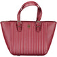 Red Polyethylene Women Handbag - SEHABRANDS