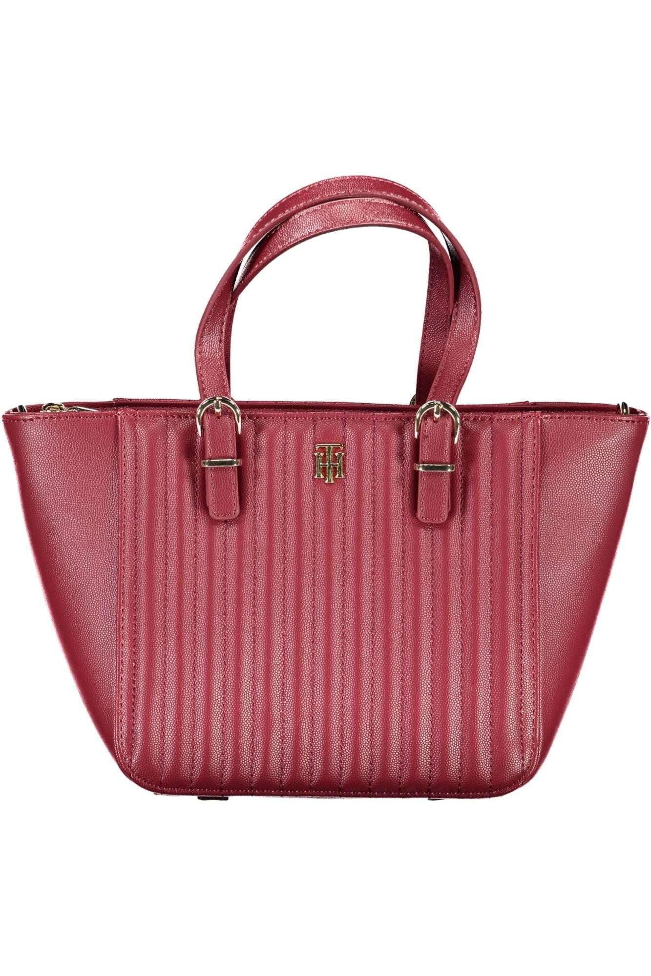 Red Polyethylene Women Handbag - SEHABRANDS