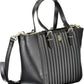 Black Polyethylene Women Handbag - SEHABRANDS