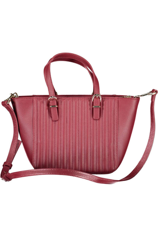 Red Polyethylene Women Handbag - SEHABRANDS