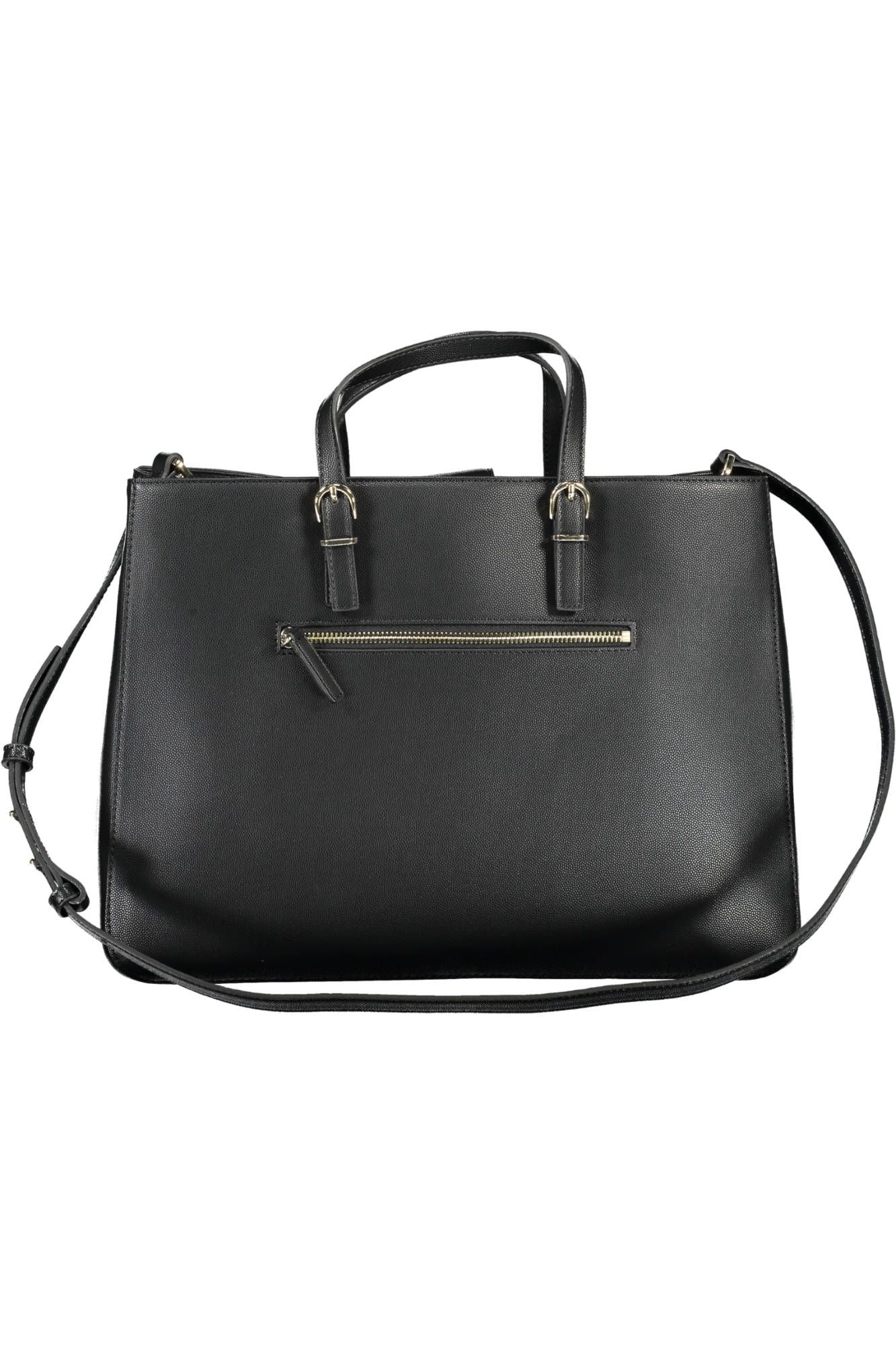 Black Polyethylene Women Handbag - SEHABRANDS