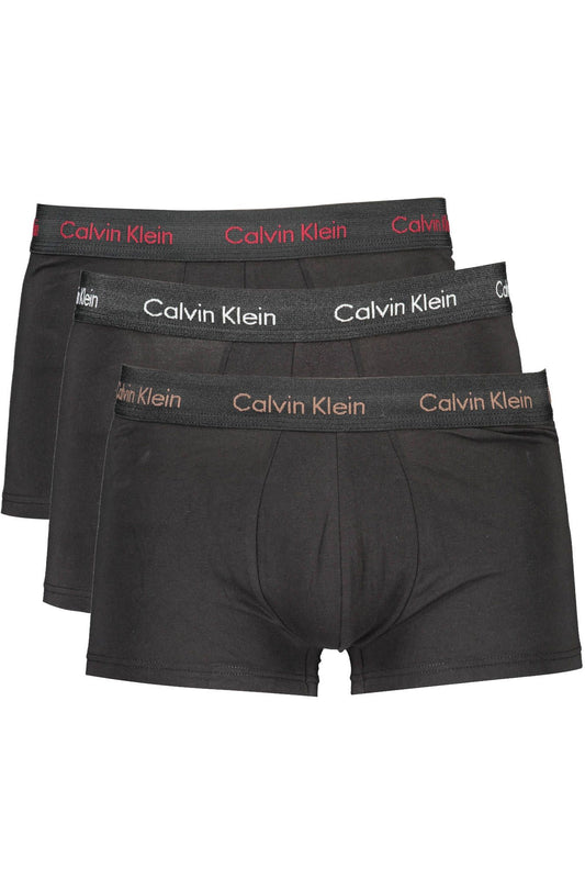 Black Cotton Men Underwear Trunk Pack - SEHABRANDS