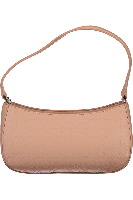 Pink Polyester Women Handbag - SEHABRANDS