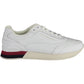 White Leather Women Sneaker - SEHABRANDS