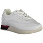 White Leather Women Sneaker - SEHABRANDS