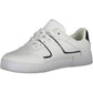 White Leather Women Sneaker - SEHABRANDS