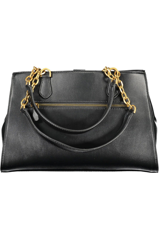 Black Polyethylene Women Handbag - SEHABRANDS