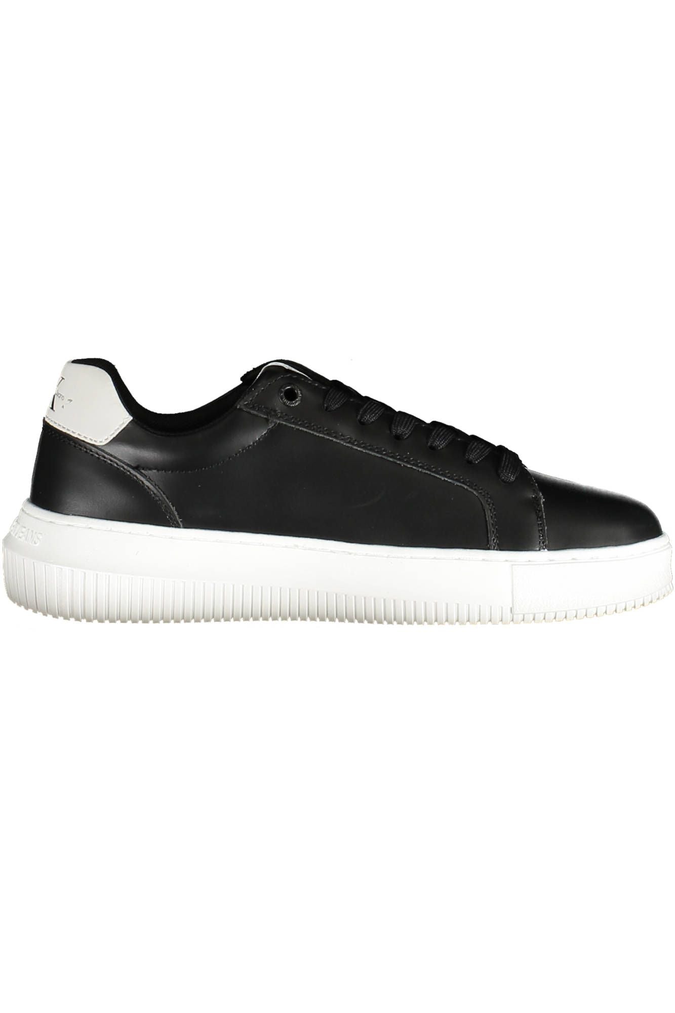 Black Leather Women Sneaker - SEHABRANDS