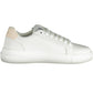 White Leather Women Sneaker - SEHABRANDS