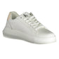 White Leather Women Sneaker - SEHABRANDS