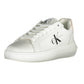 White Leather Women Sneaker - SEHABRANDS