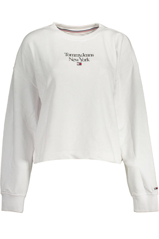 White Cotton Women Sweater - SEHABRANDS