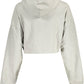 Gray Cotton Women Sweater - SEHABRANDS