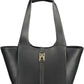 Black Polyethylene Women Handbag - SEHABRANDS