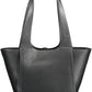 Black Polyethylene Women Handbag - SEHABRANDS