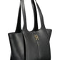 Black Polyethylene Women Handbag - SEHABRANDS