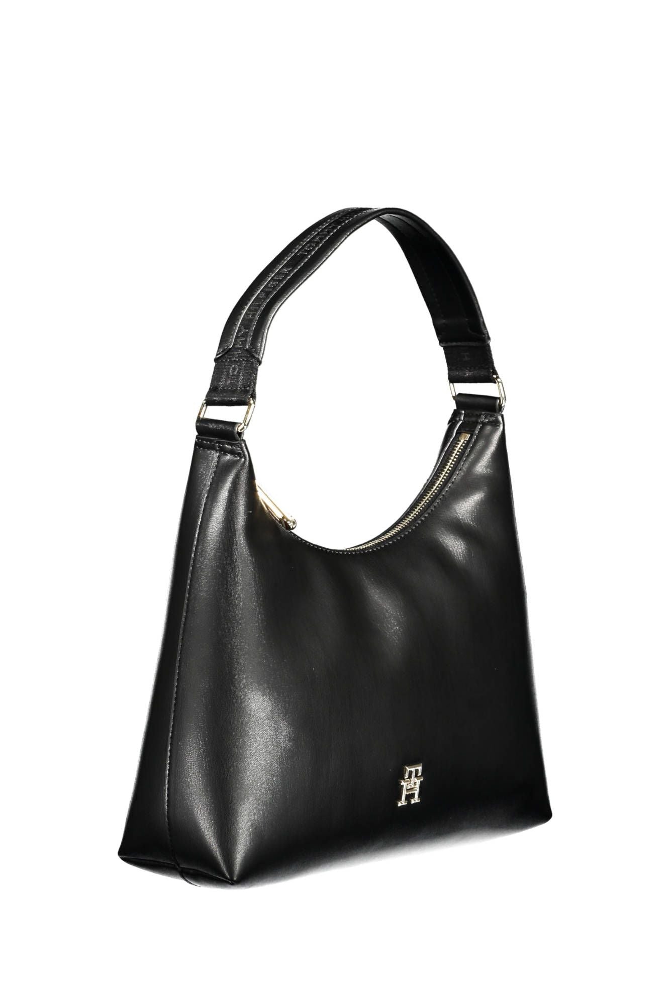 Black Polyethylene Women Handbag - SEHABRANDS