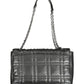 Black Polyester Women Handbag - SEHABRANDS