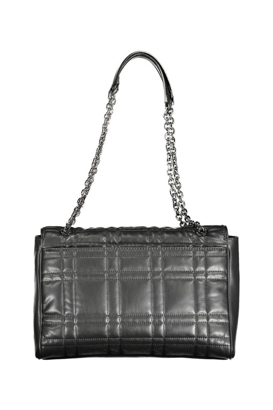 Black Polyester Women Handbag - SEHABRANDS